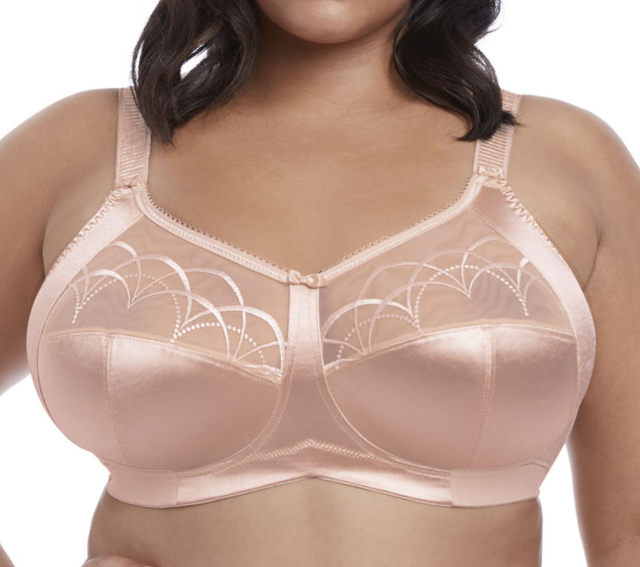 Elomi Womens Cate Side Support Wire-Free Bra - India