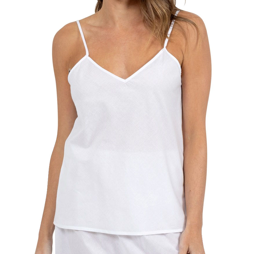 Vedonis Seamfree 100% Cotton French Neck Cami VUW300