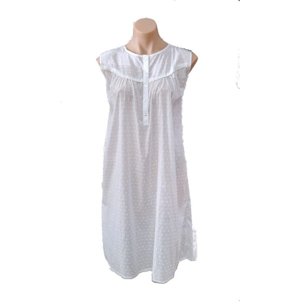 Givoni Cotton Sleeveless Nighty